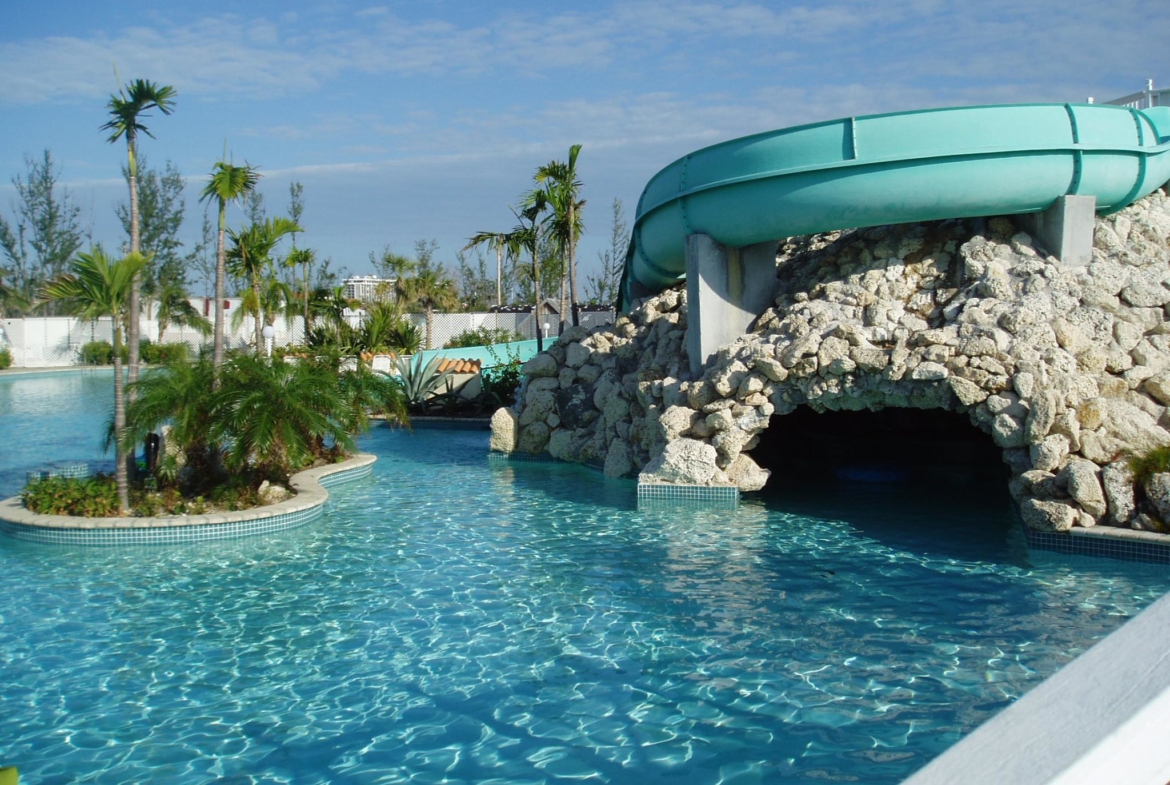 The Ocean at Taino Beach Pool Slide