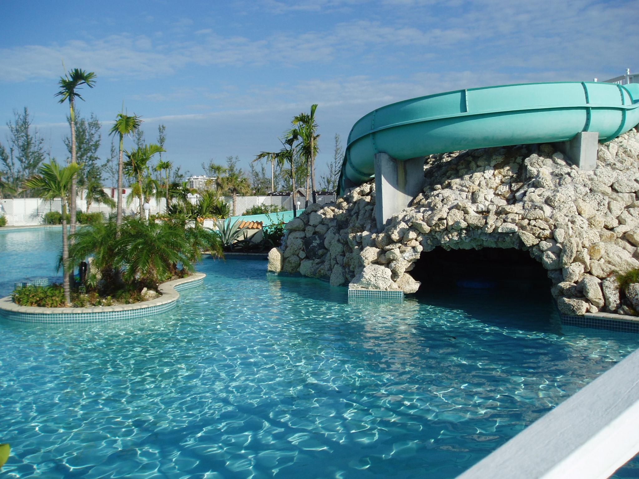 The Ocean at Taino Beach Pool Slide