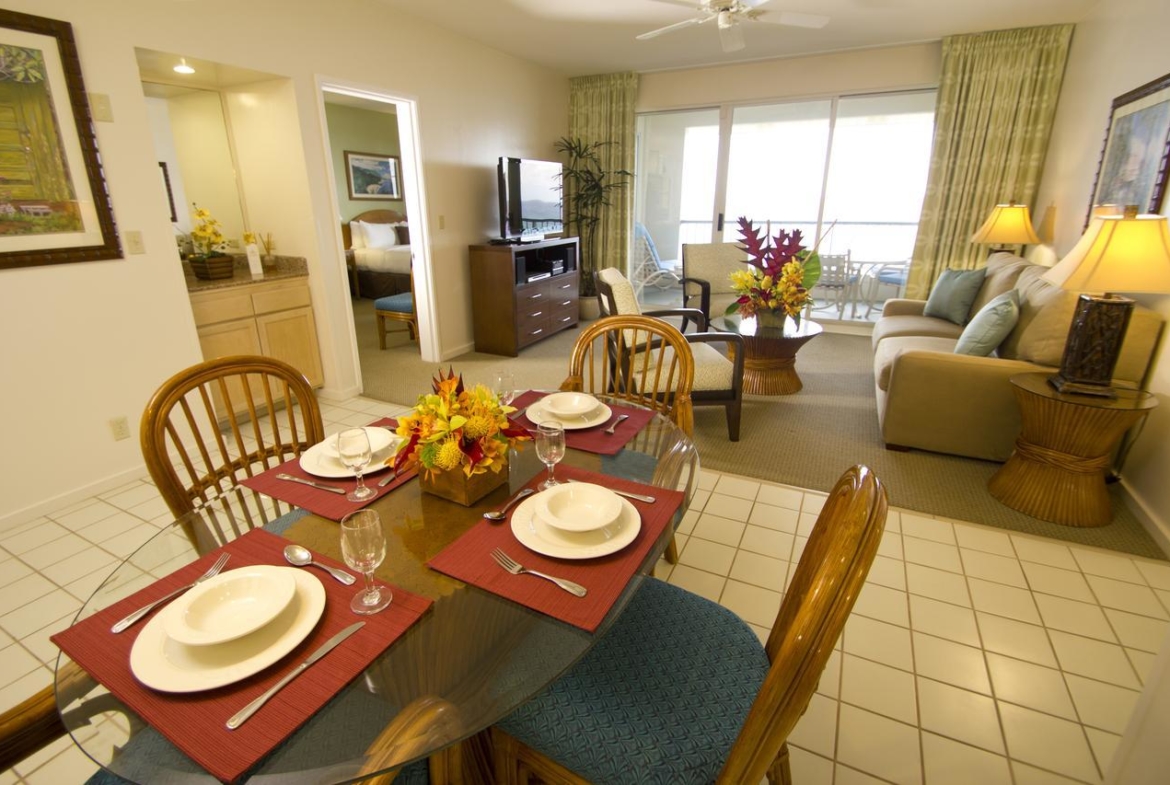 Dining Area Diamond Resorts Hawaii