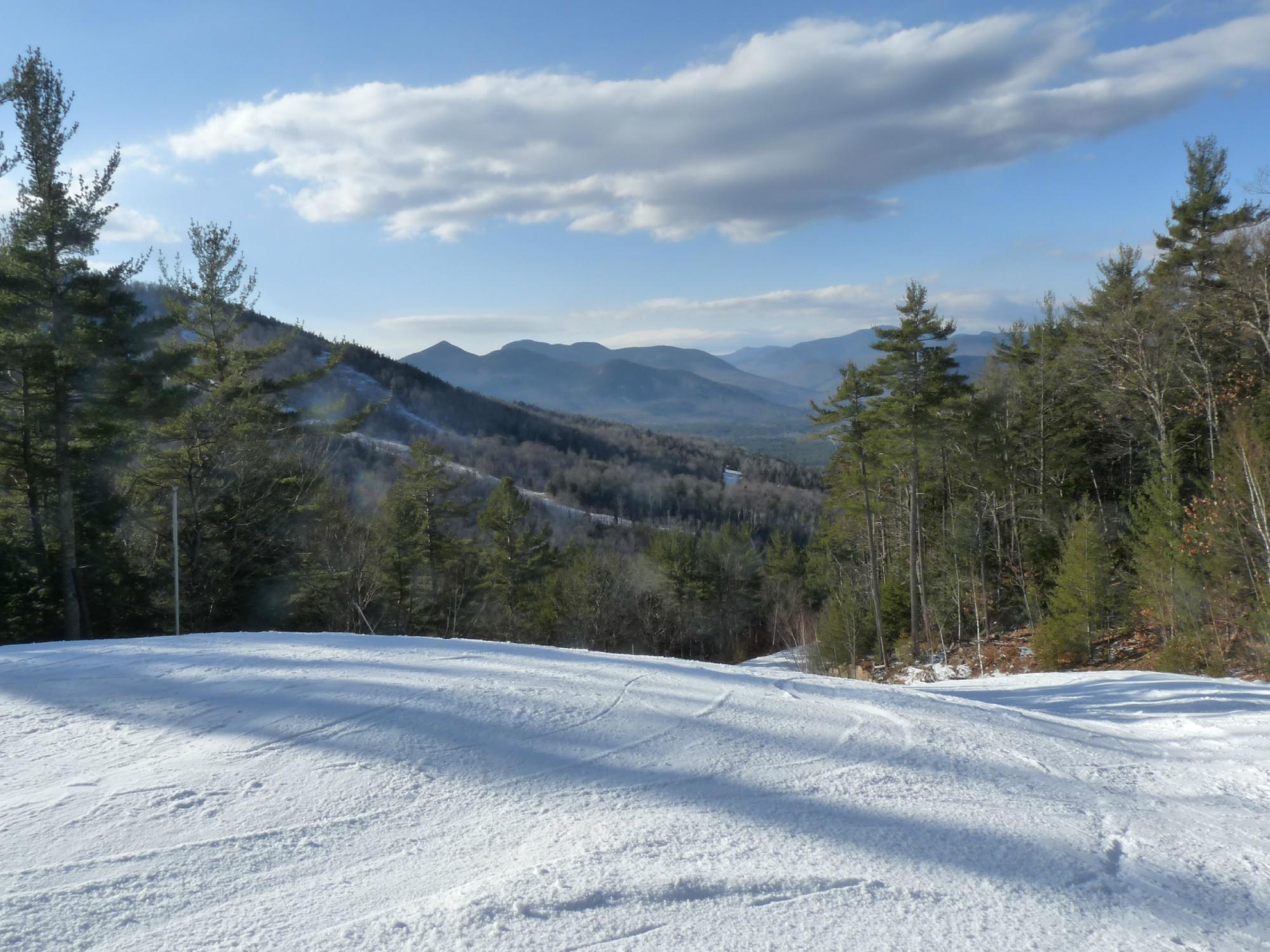 Attitash Mountain Village skiing