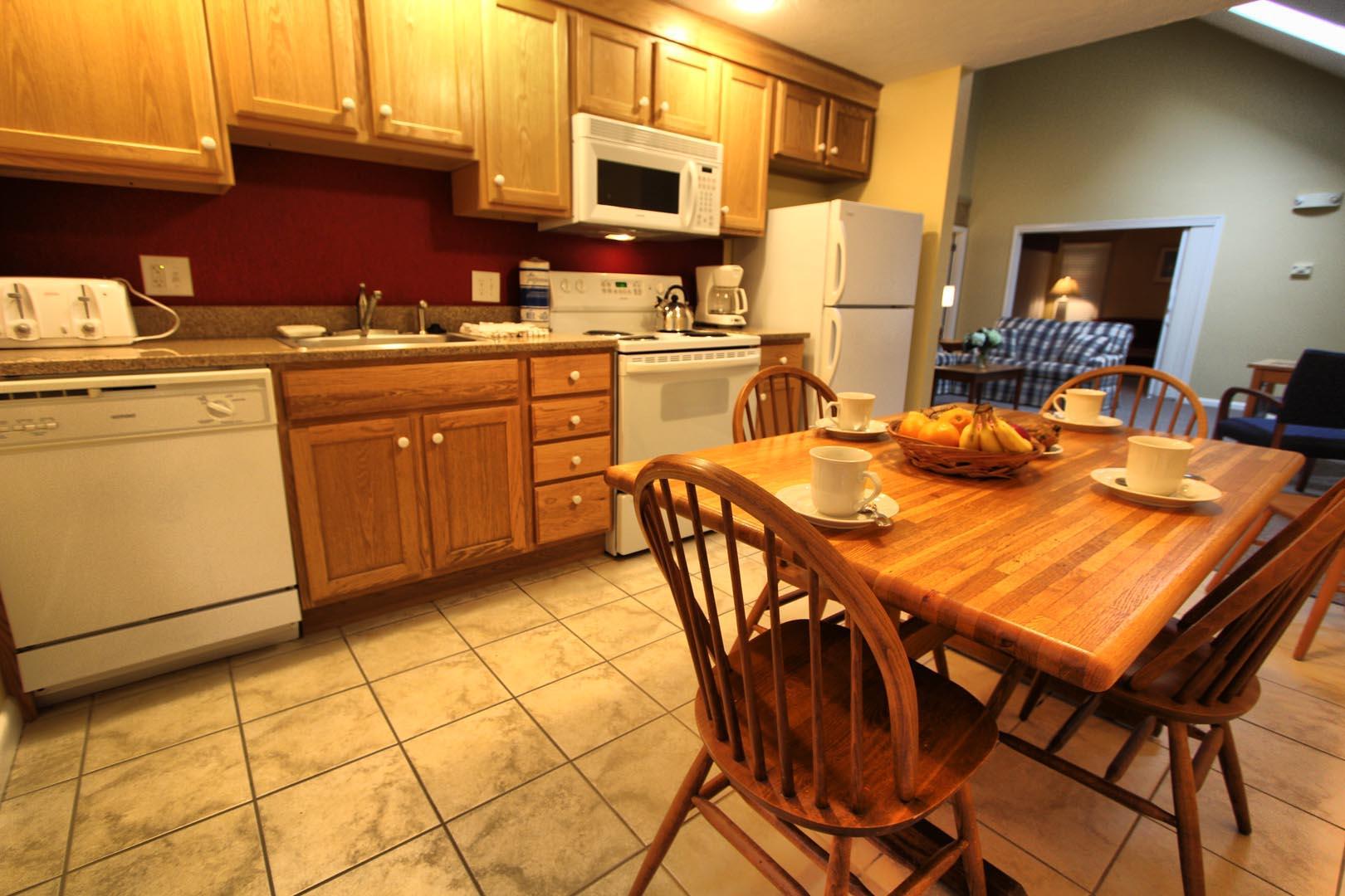 Cape Cod Holiday Estates kitchen
