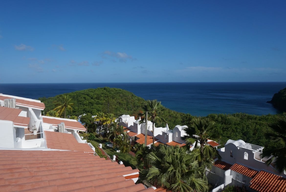 Windjammer Landing Villa Beach Resort Balcony View