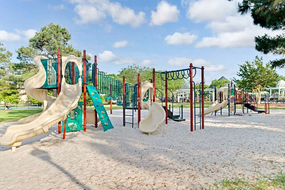 restored manor house playground