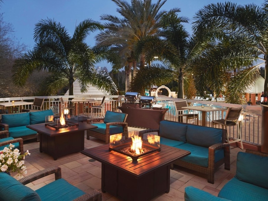 hilton grand vacations club Sea World Resort Lounge Area