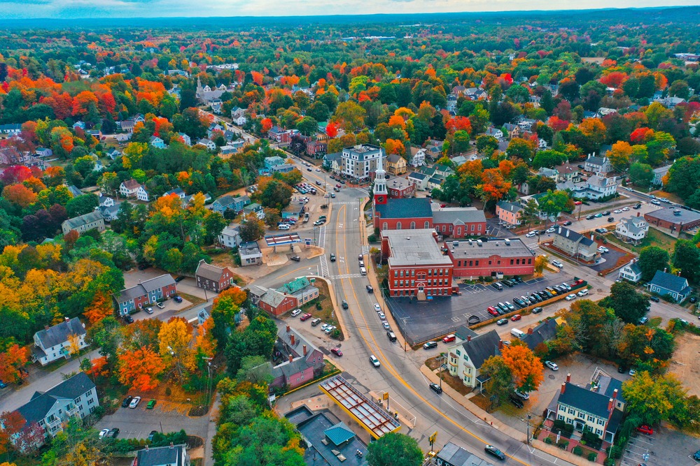 New Hampshire New England Fall Road Trip