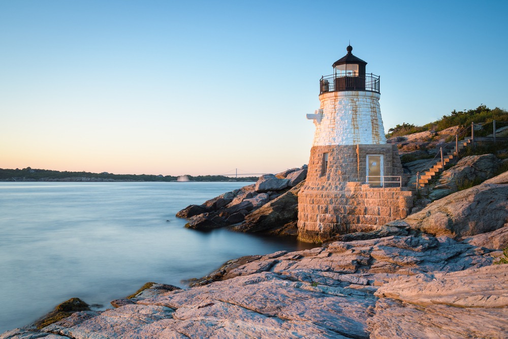 stone walls and lighthouses