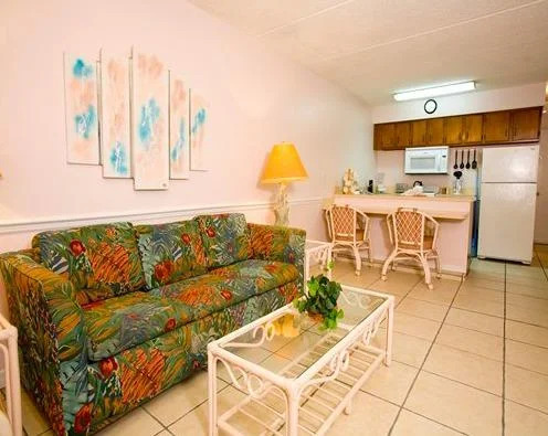 Seven Seas Resort Condo Living Room