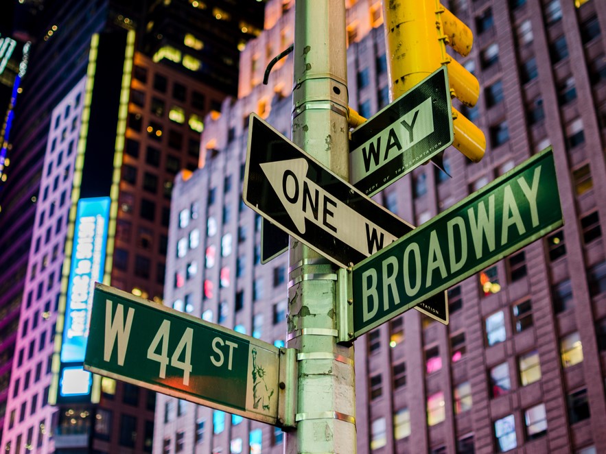 Broadway near grand central station