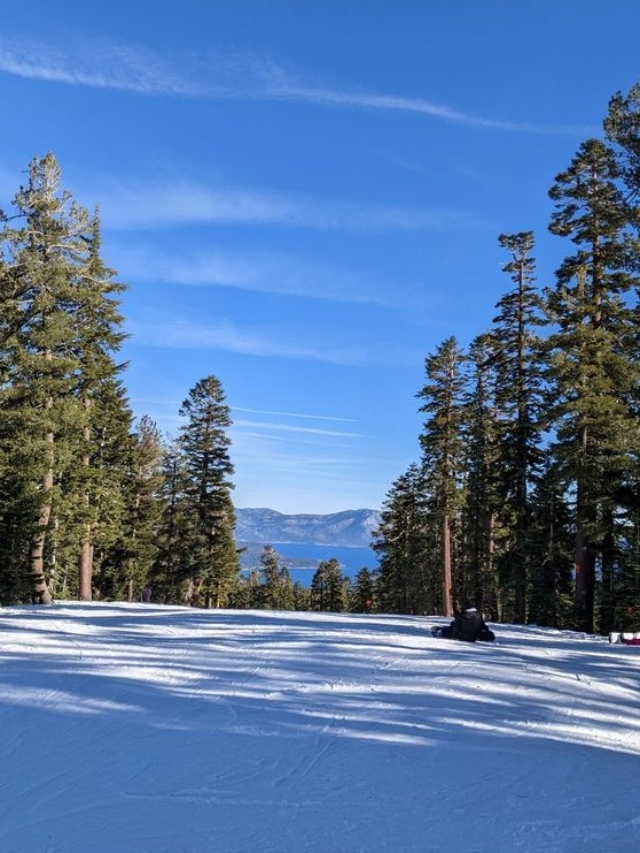 on mountain exhilaration