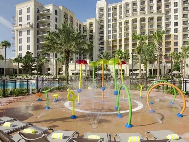 Hilton Grand Vacations Club Las Palmeras Orlando Splash Pad
