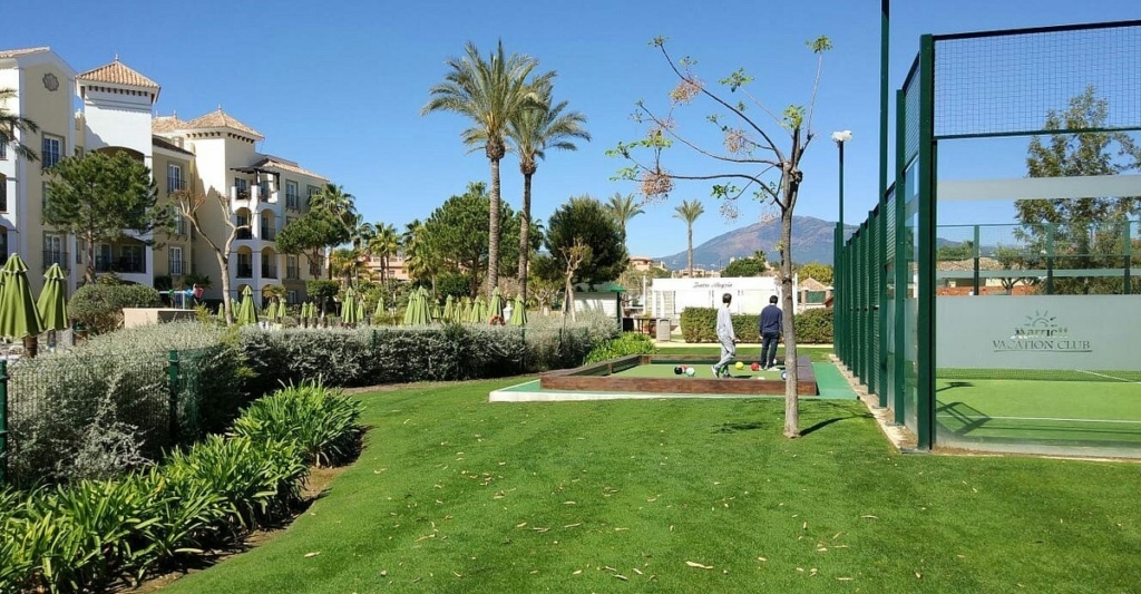 Best Marriott Vacation Club In Spain: Marriott's Playa Andaluza Tennis Court