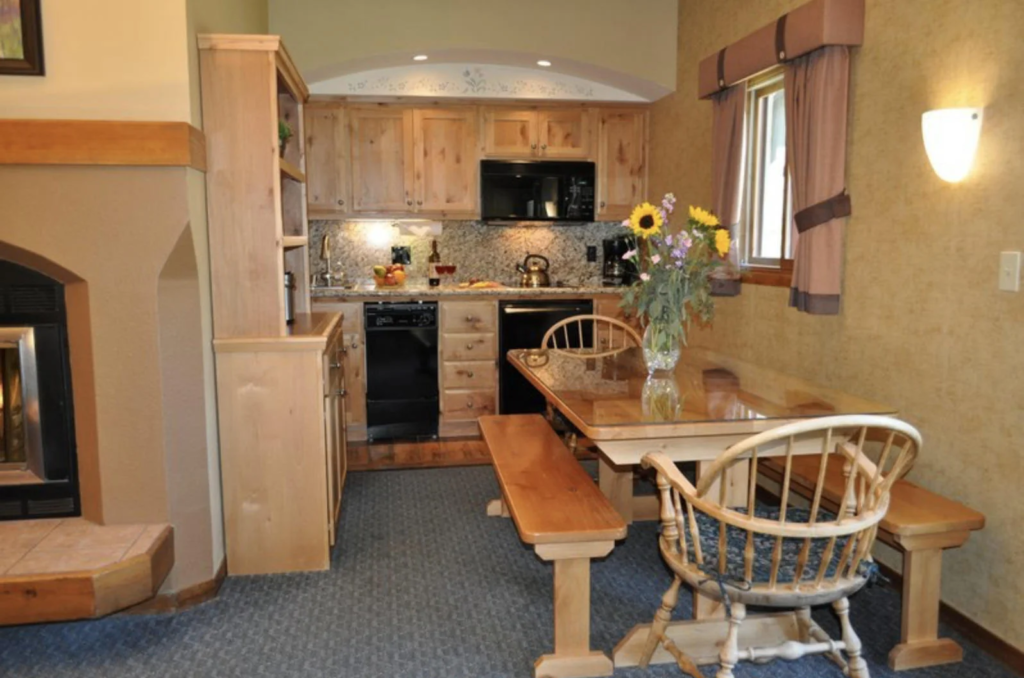 Dining Area and Kitchen