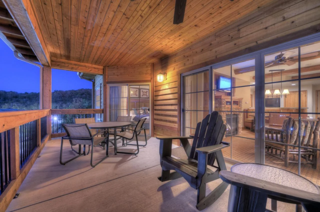 Former Welk Resorts Timeshare: Hyatt Vacation Club at The Lodges at Timber Ridge Balcony