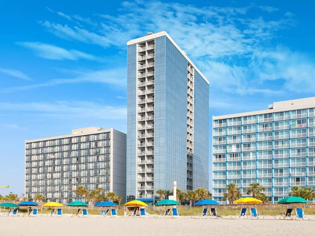 bluegreen seaglass towers