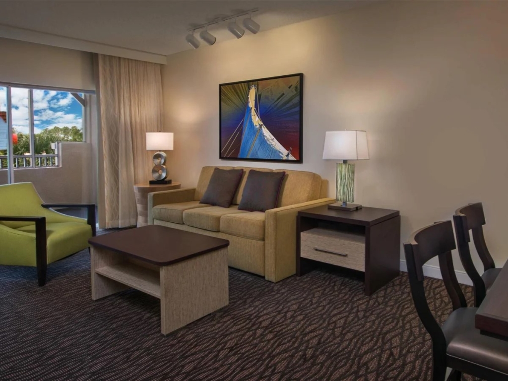 marriott resort florida 
 harbour lake living room