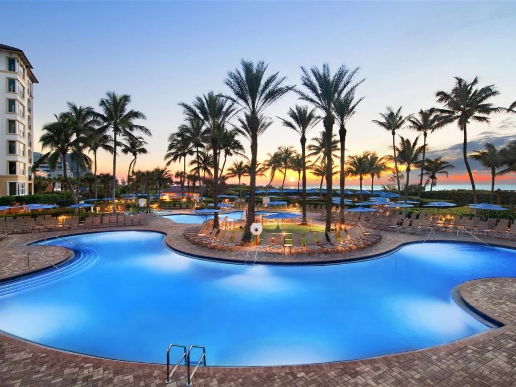 marriott florida resort ocean pointe pool
