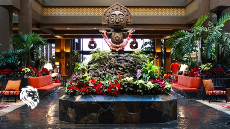 Disney's Polynesian Villas Lobby