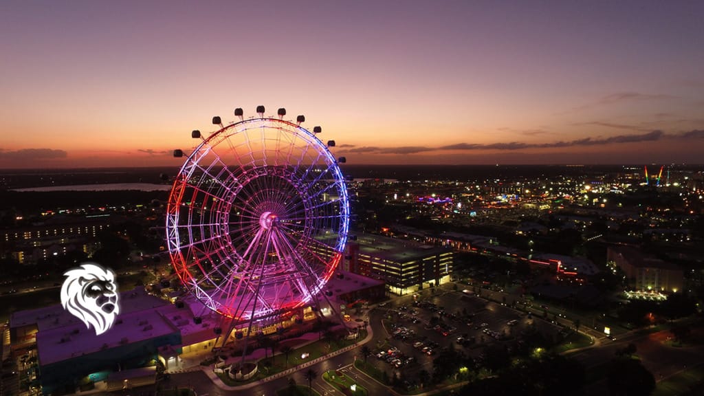 Orlando Eye at Sunset