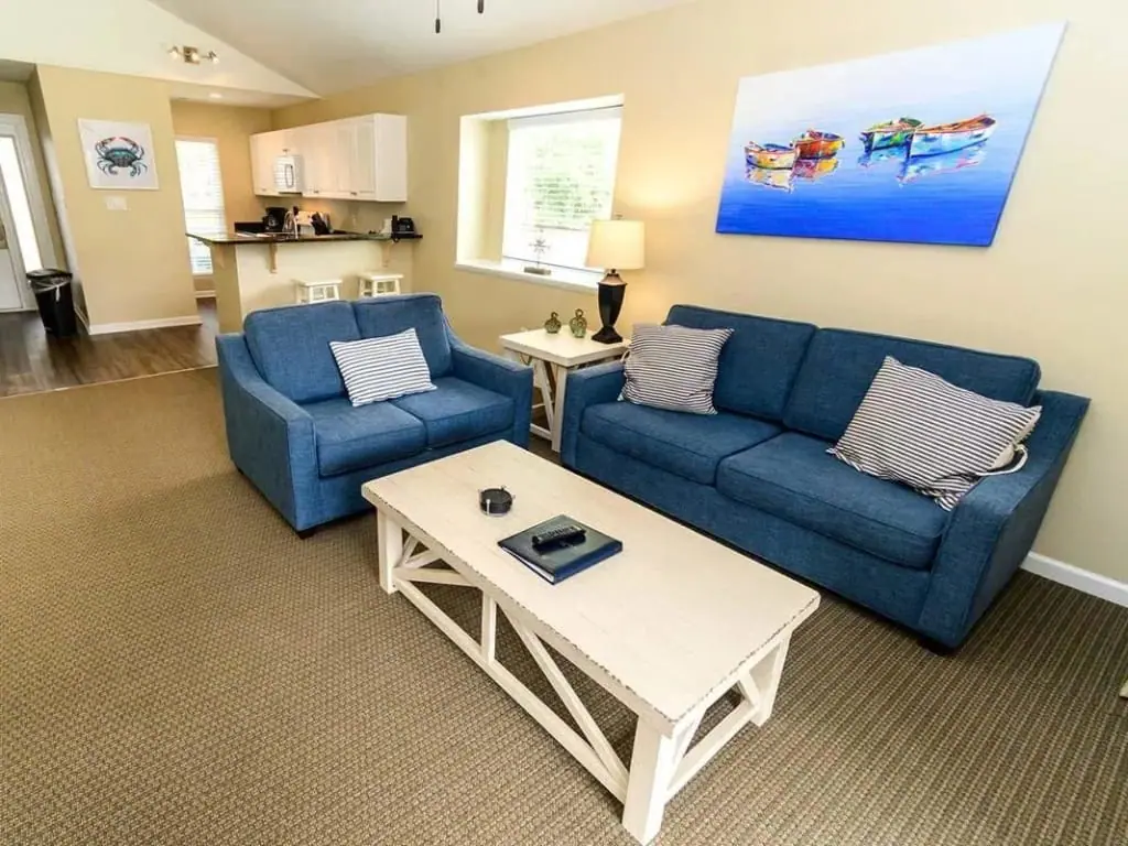Club Wyndham Fairfield Harbor living room