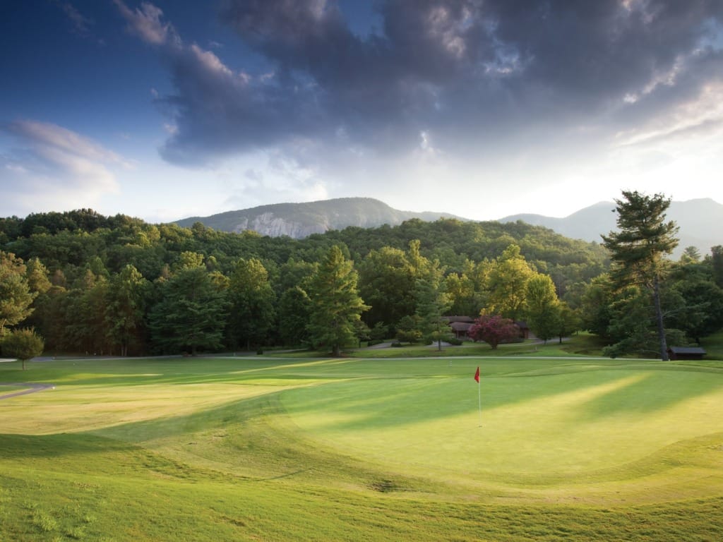 Golf course at Fairfield Mountains