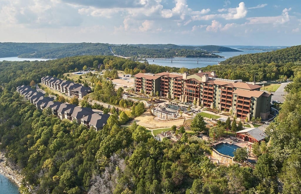 Aerial View of the Cliffs at Long Creek