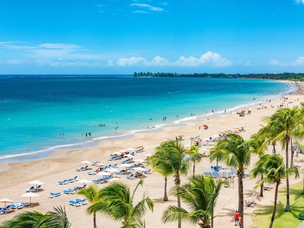 beach in puerto rico; spring break travel ideas for families