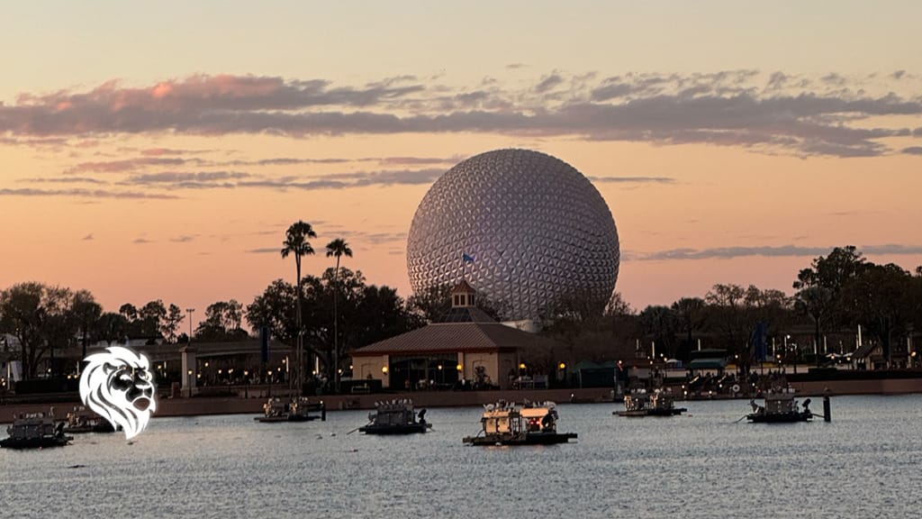 Epcot at Sunset