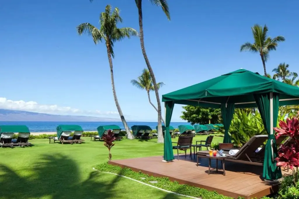 Marriott’s Maui Ocean Club Cabanas