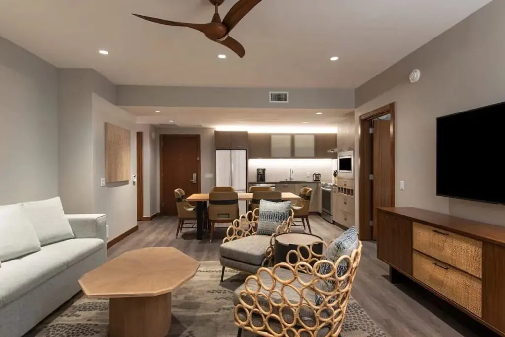 Maui Bay Villas by Hilton Grand Vacations Living Room
