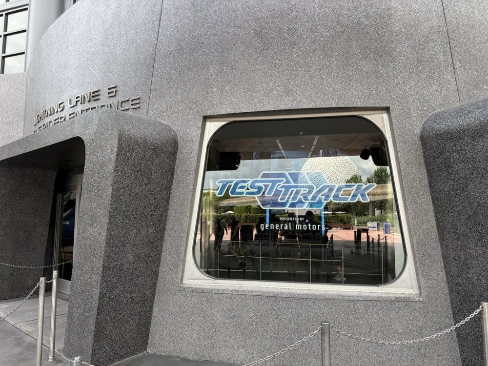 Test Track Entrance