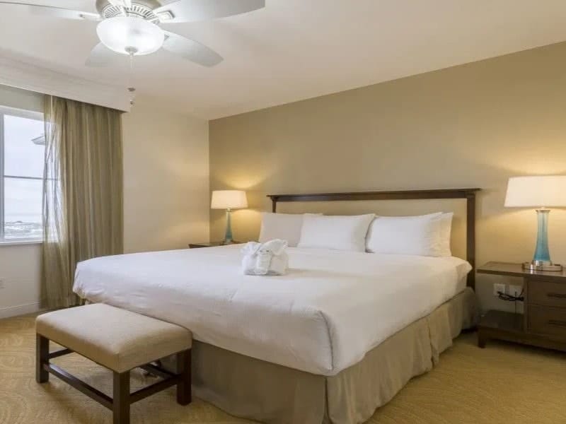 master bedroom, grand pacific resorts carlsbad