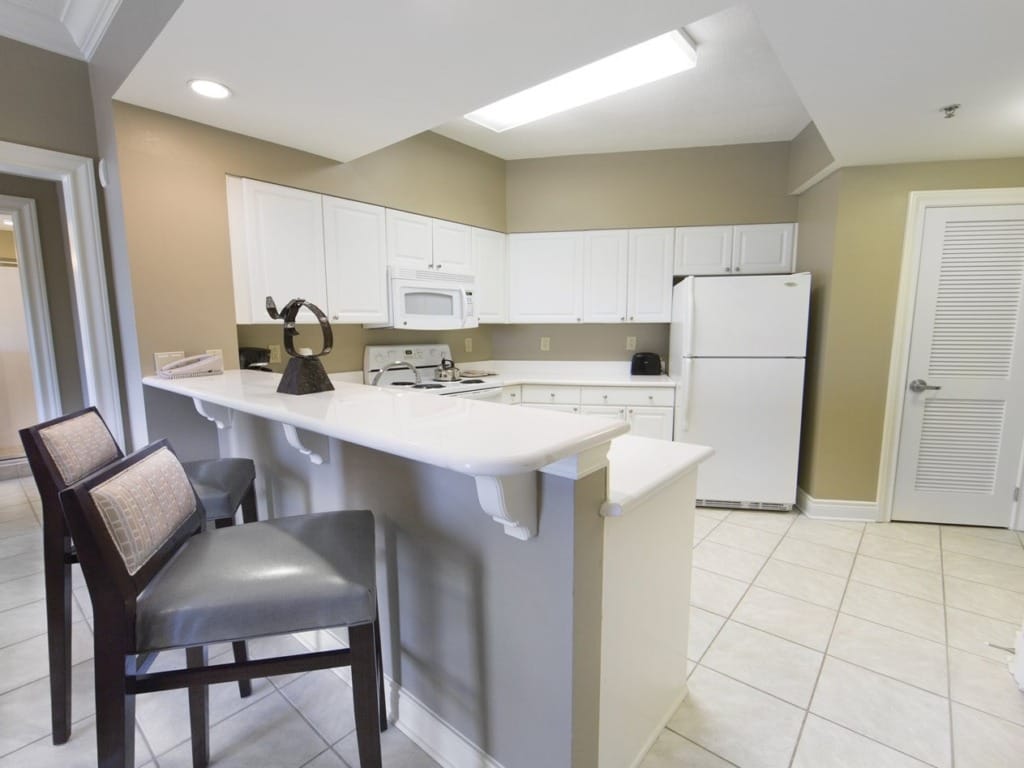 Galveston Beach Resort Kitchen