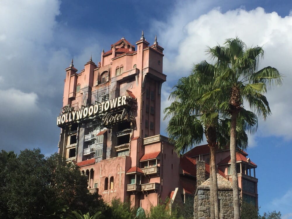 Rides at Hollywood Studios: Tower of Terror