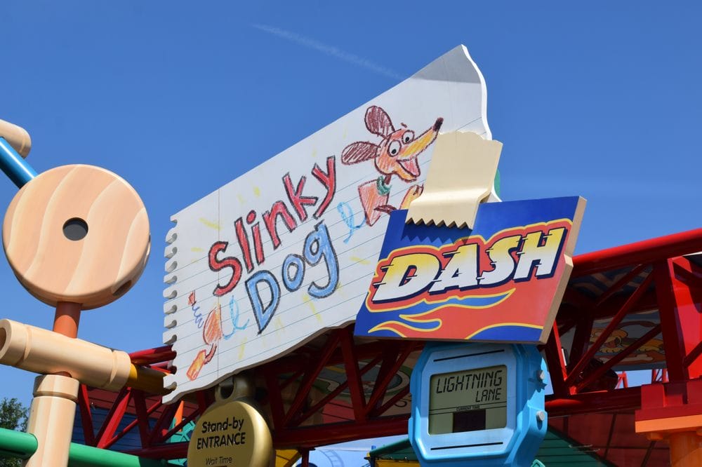 Slinky Dog Dash Entrance