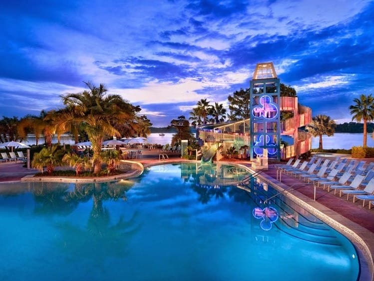 Great Places for Family Vacations - Bay Lake Tower Pool