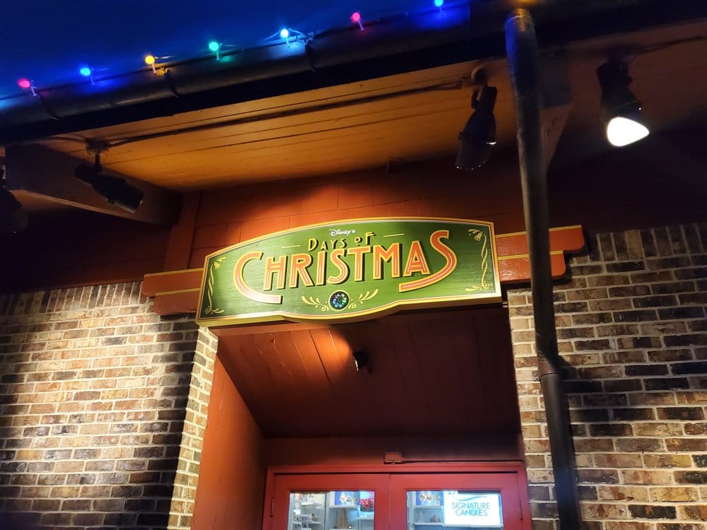 Days of Christmas at Disney World
