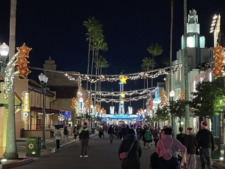 Christmas on Hollywood Blvd