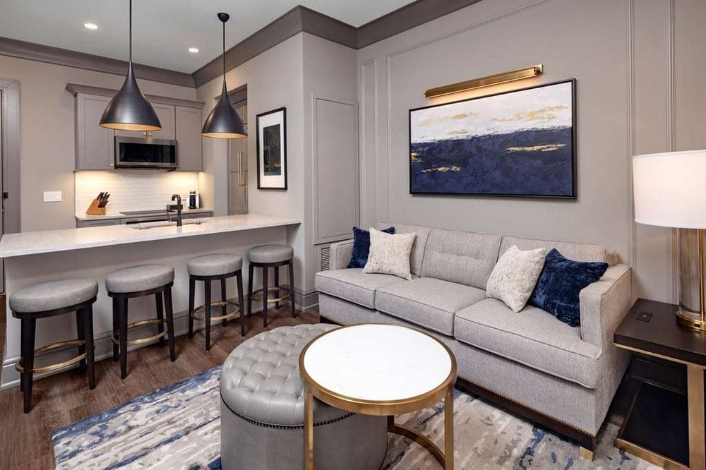 Liberty Place Charleston Living Room