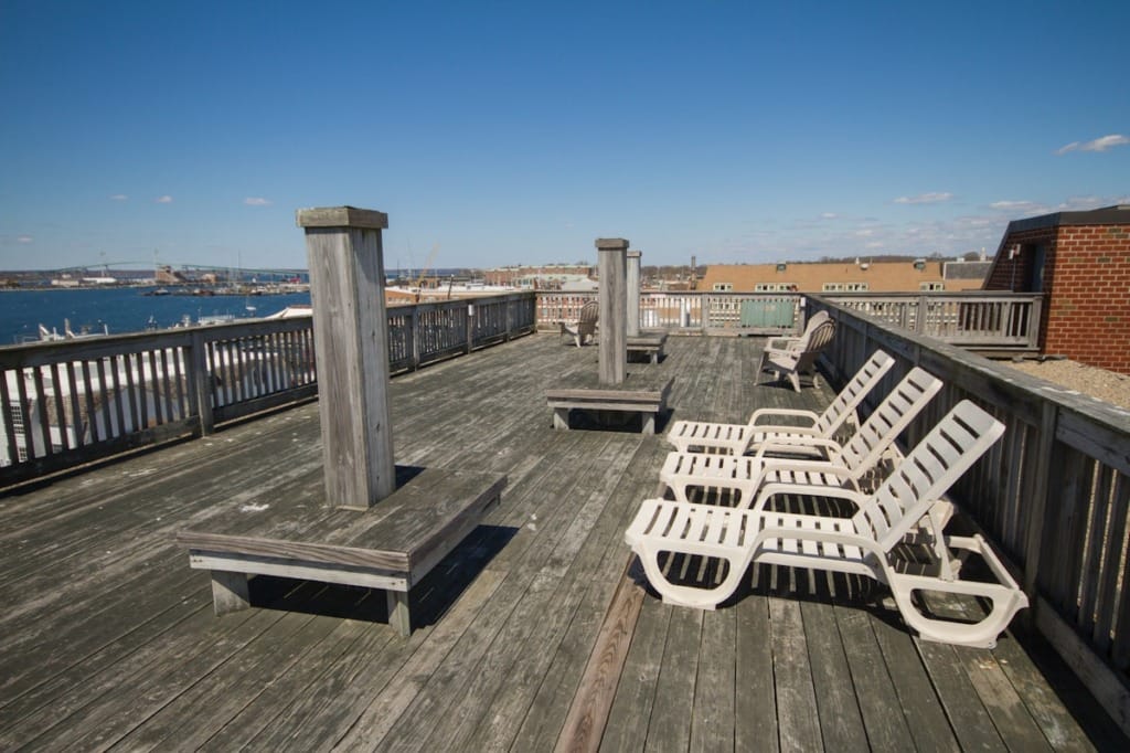 Lounge Chairs at Wyndham Inn On the Harbor
