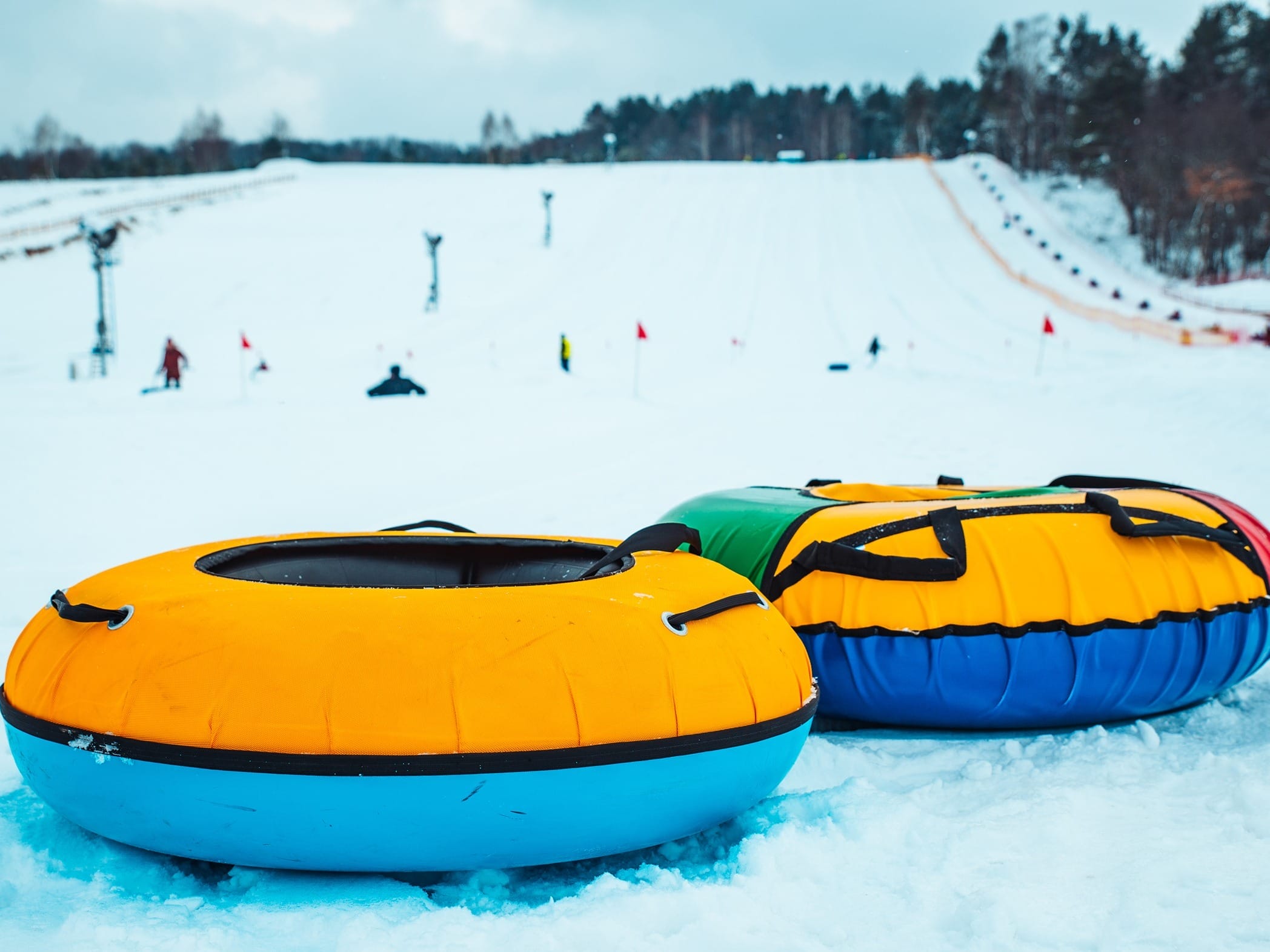 California Resorts - Snow Tubing