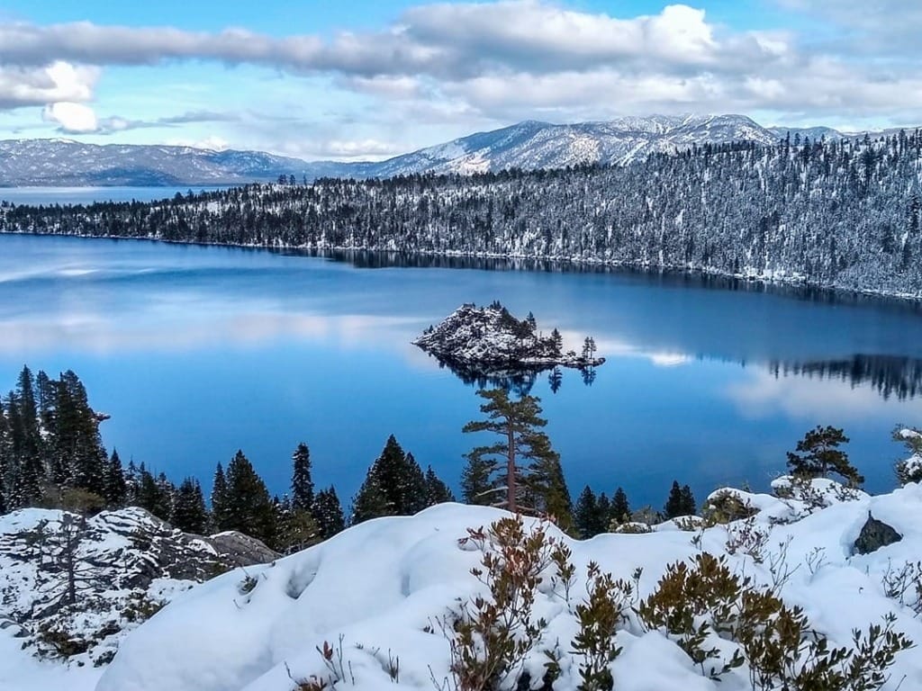Best Places to Visit in January USA: Lake Tahoe Winter