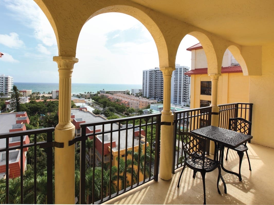 Wyndham Resort Pompano Sea Gardens Beach Balcony