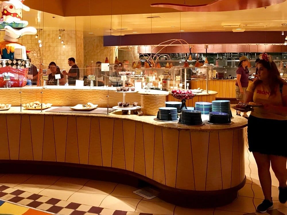 Buffet at Goofy's Kitchen