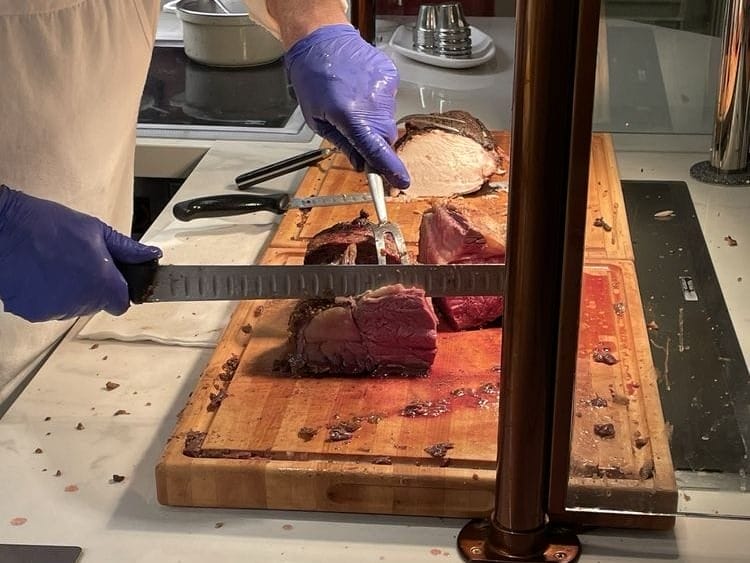 Carving Station at 1900 Park Fare