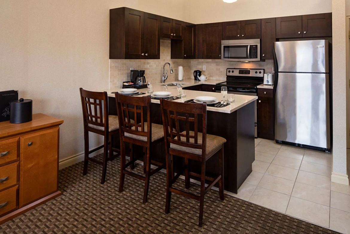 Grand Okanagan Resort Kitchen